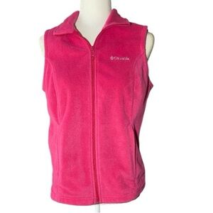 Columbia Fuchsia Fleece Vest